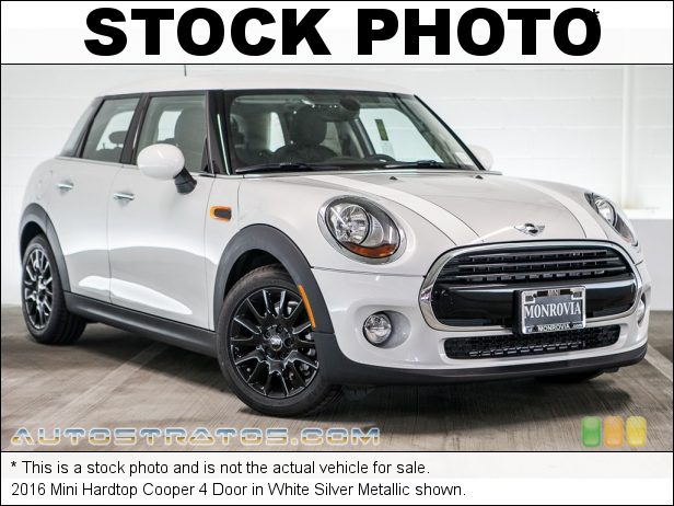 Stock photo for this 2016 Mini Hardtop Cooper 4 Door 1.5 Liter TwinPower Turbocharged DOHC 12-Valve VVT 3 Cylinder 6 Speed Automatic