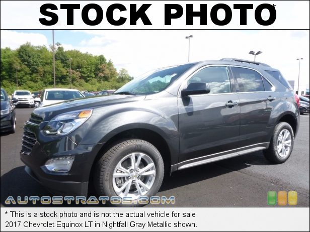 Stock photo for this 2017 Chevrolet Equinox LT 2.4 Liter DOHC 16-Valve VVT 4 Cylinder 6 Speed Automatic