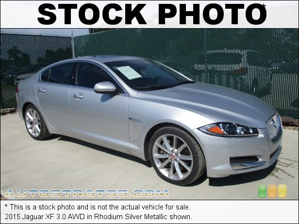 Stock photo for this 2015 Jaguar XF 3.0 AWD 3.0 Liter Supercharged DOHC 24-Valve V6 8 Speed Automatic