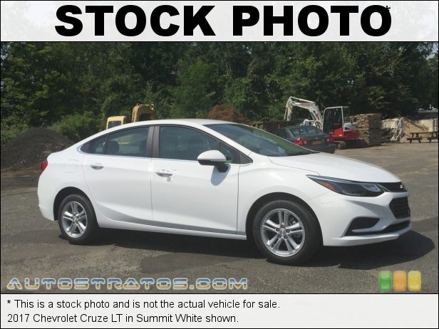 Stock photo for this 2017 Chevrolet Cruze LT 1.4 Liter Turbocharged DOHC 16-Valve CVVT 4 Cylinder 6 Speed Automatic
