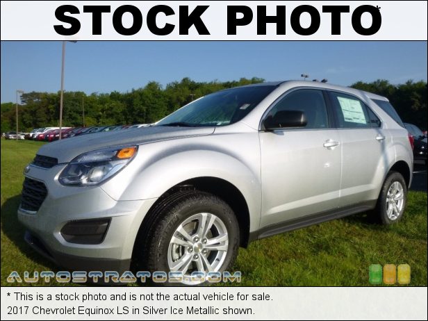 Stock photo for this 2017 Chevrolet Equinox LS 2.4 Liter DOHC 16-Valve VVT 4 Cylinder 6 Speed Automatic