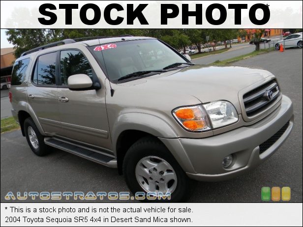 Stock photo for this 2004 Toyota Sequoia 4x4 4.7 Liter DOHC 32-Valve V8 4 Speed Automatic