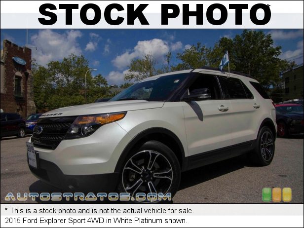Stock photo for this 2015 Ford Explorer Sport 4WD 3.5 Liter EcoBoost DI Twin-Turbocharged DOHC 24-Valve VVT V6 6 Speed Automatic