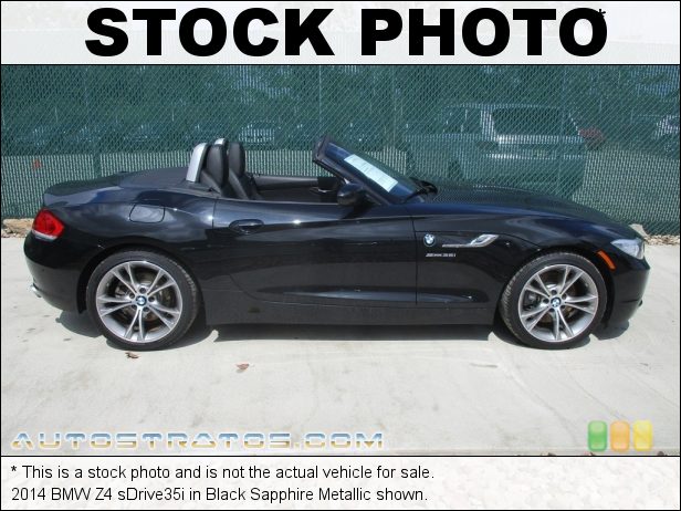 Stock photo for this 2014 BMW Z4 sDrive35i 3.0 Liter DI TwinPower Turbocharged DOHC 24-Valve VVT Inline 6 C 6 Speed Manual