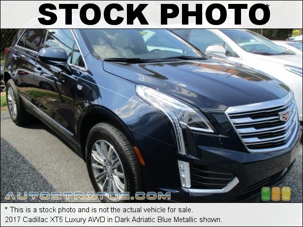 Stock photo for this 2017 Cadillac XT5 Luxury AWD 3.6 Liter DI DOHC 24-Valve VVT V6 8 Speed Automatic
