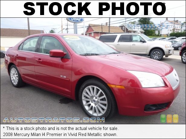 Stock photo for this 2008 Mercury Milan I4 Premier 2.3 Liter DOHC 16V VVT 4 Cylinder 5 Speed Automatic
