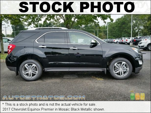 Stock photo for this 2017 Chevrolet Equinox Premier 2.4 Liter DOHC 16-Valve VVT 4 Cylinder 6 Speed Automatic