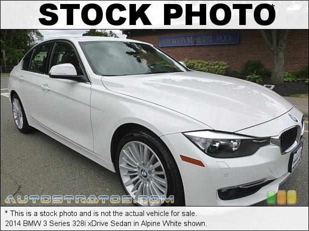 Stock photo for this 2014 BMW 3 Series 328i xDrive Sedan 2.0 Liter DI TwinPower Turbocharged DOHC 16-Valve 4 Cylinder 8 Speed Steptronic Automatic