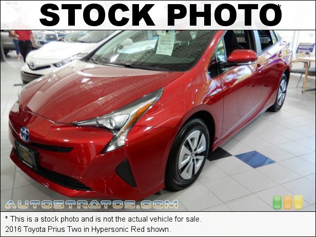 Stock photo for this 2016 Toyota Prius  1.8 Liter DOHC 16-Valve VVT-i 4 Cylinder/Electric Hybrid ECVT Automatic