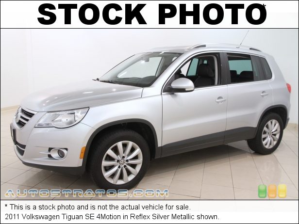 Stock photo for this 2011 Volkswagen Tiguan 4Motion 2.0 Liter FSI Turbocharged DOHC 16-Valve VVT 4 Cylinder 6 Speed Tiptronic Automatic