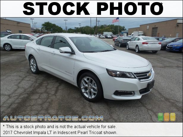 Stock photo for this 2017 Chevrolet Impala LT 2.5 Liter DI DOHC 16-Valve VVT 4 Cylinder 6 Speed Automatic