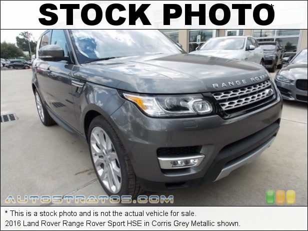 Stock photo for this 2016 Land Rover Range Rover Sport HSE 3.0 Liter Supercharged DOHC 24-Valve LR-V6 8 Speed Automatic