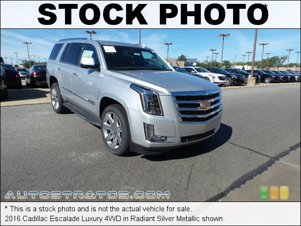 Stock photo for this 2016 Cadillac Escalade  6.2 Liter DI OHV 16-Valve VVT V8 6 Speed Automatic