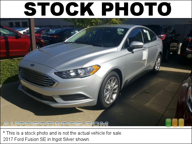 Stock photo for this 2018 Ford Fusion SE 2.5 Liter DOHC 16-Valve i-VCT 4 Cylinder 6 Speed Automatic