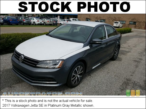 Stock photo for this 2017 Volkswagen Jetta SE 1.4 Liter TSI Turbocharged DOHC 16-Valve VVT 4 Cylinder 6 Speed Tiptronic Automatic