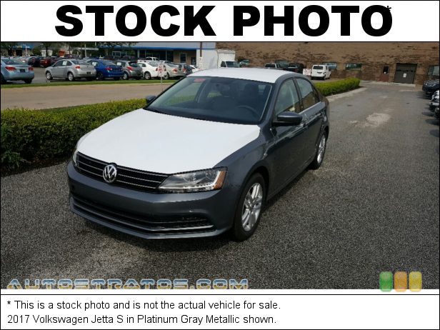 Stock photo for this 2017 Volkswagen Jetta S 1.4 Liter TSI Turbocharged DOHC 16-Valve VVT 4 Cylinder 6 Speed Tiptronic Automatic