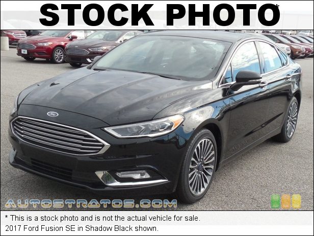 Stock photo for this 2017 Ford Fusion SE 1.5 Liter EcoBoost DI Turbocharged DOHC 16-Valve i-VCT 4 Cylinde 6 Speed Automatic