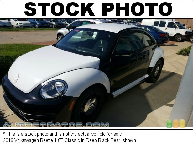 Stock photo for this 2016 Volkswagen Beetle 1.8T Classic 1.8 Liter Turbocharged TSI DOHC 16-Valve 4 Cylinder 6 Speed Automatic