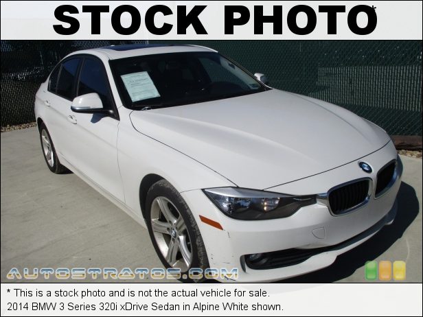 Stock photo for this 2014 BMW 3 Series 320i xDrive Sedan 2.0 Liter DI TwinPower Turbocharged DOHC 16-Valve 4 Cylinder 8 Speed Steptronic Automatic