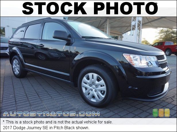 Stock photo for this 2017 Dodge Journey SE 2.4 Liter DOHC 16-Valve Dual VVT 4 Cylinder 4 Speed Automatic