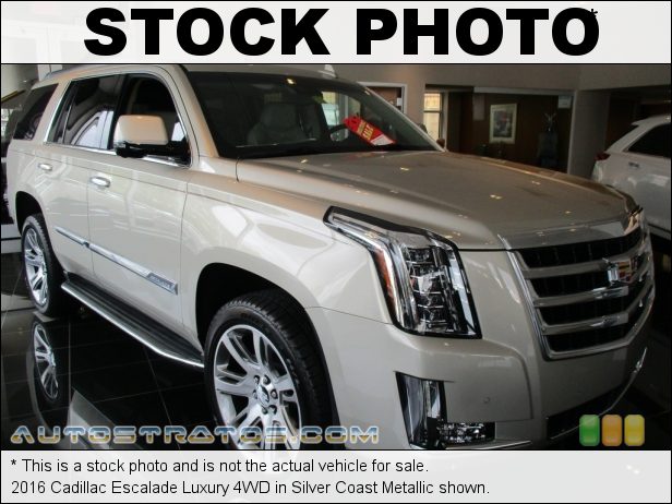 Stock photo for this 2016 Cadillac Escalade Luxury 4WD 6.2 Liter DI OHV 16-Valve VVT V8 6 Speed Automatic