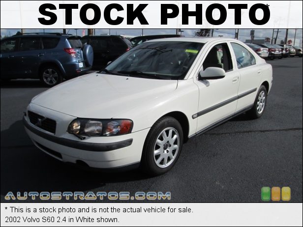 Stock photo for this 2002 Volvo S60 2.4 2.4 Liter DOHC 20-Valve Inline 5 Cylinder 5 Speed Automatic