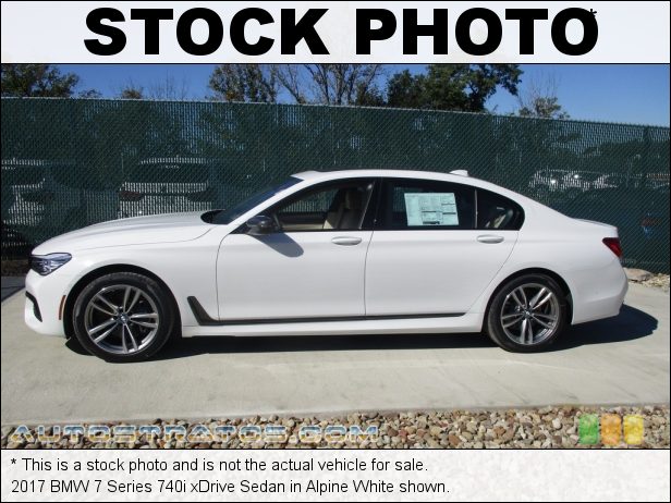 Stock photo for this 2018 BMW 7 Series 740i xDrive Sedan 3.0 Liter TwinPower Turbocharged DOHC 24-Valve VVT Inline 6 Cyli 8 Speed Automatic