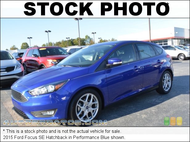 Stock photo for this 2015 Ford Focus SE Hatchback 2.0 Liter GDI DOHC 16-Valve Ti-VCT 4 Cylinder 5 Speed Manual