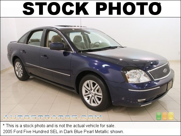 Stock photo for this 2005 Ford Five Hundred SEL 3.0L DOHC 24V Duratec V6 6 Speed Automatic