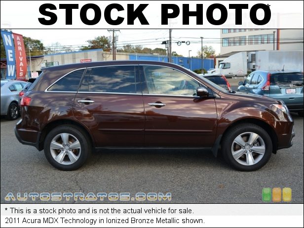 Stock photo for this 2011 Acura MDX Technology 3.7 Liter SOHC 24-Valve VTEC V6 6 Speed Sequential SportShift Automatic