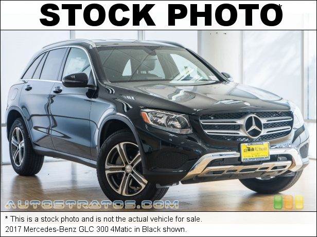 Stock photo for this 2017 Mercedes-Benz GLC 300 4Matic 2.0 Liter Turbocharged DOHC 16-Valve VVT 4 Cylinder 9 Speed Automatic