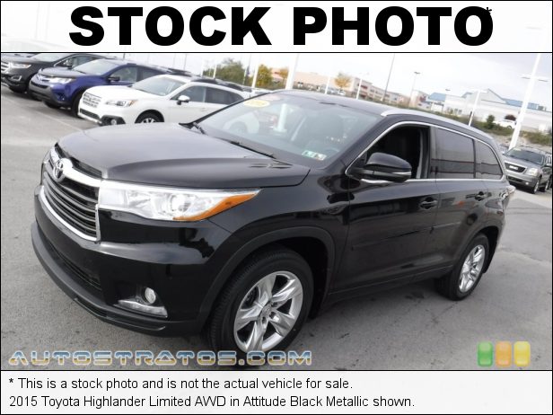 Stock photo for this 2015 Toyota Highlander Limited AWD 3.5 Liter DOHC 24-Valve Dual VVT-i V6 6 Speed Automatic