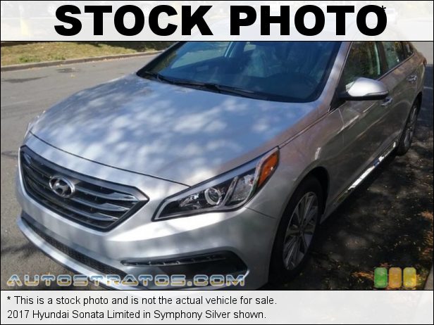 Stock photo for this 2017 Hyundai Sonata Limited 2.4 Liter DOHC 16-Valve D-CVVT 4 Cylinder 6 Speed Automatic