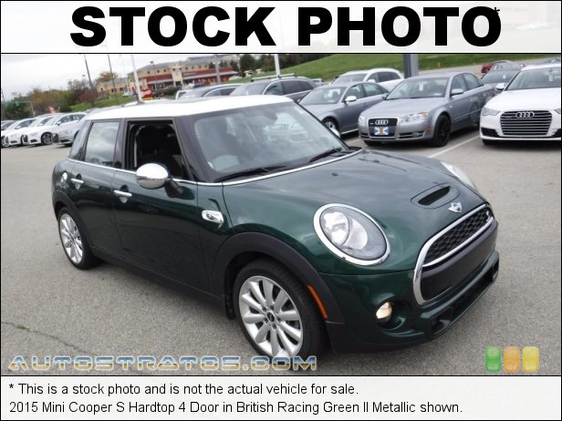 Stock photo for this 2015 Mini Cooper S Hardtop 4 Door 2.0 Liter TwinPower Turbocharged DOHC 16-Valve VVT 4 Cylinder 6 Speed Automatic