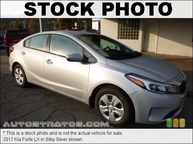 Stock photo for this 2017 Kia Forte LX 2.0 Liter DOHC 16-Valve D-CVVT 4 Cylinder 6 Speed Automatic