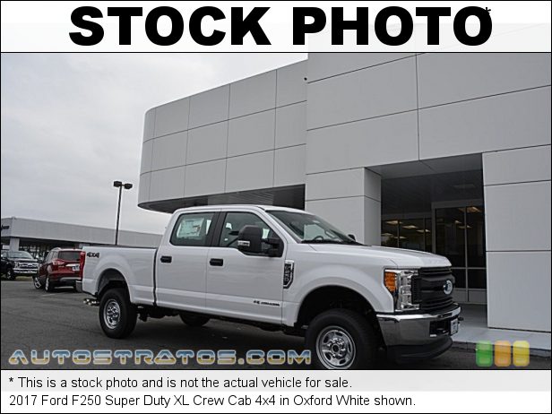Stock photo for this 2017 Ford F250 Super Duty Crew Cab 4x4 6.7 Liter Power Stroke OHV 32-Valve Turbo-Diesel V8 6 Speed Automatic