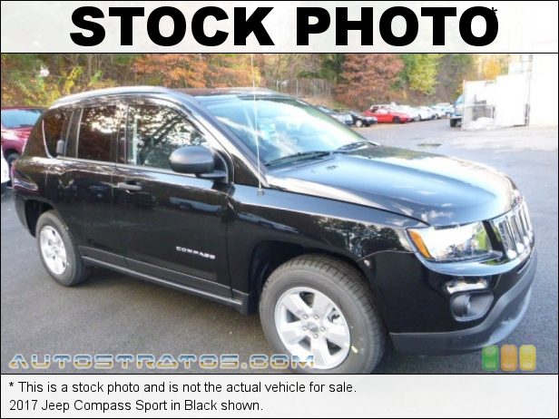 Stock photo for this 2017 Jeep Compass Sport 2.0 Liter DOHC 16-Valve VVT 4 Cylinder CVT II Automatic