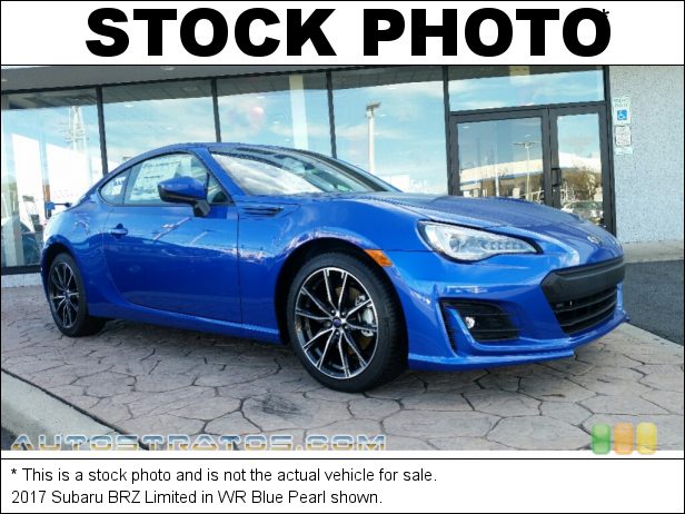 Stock photo for this 2017 Subaru BRZ Limited 2.0 Liter DI DOHC 16-Valve DAVCS Horizontally Opposed 4 Cylinder 6 Speed Automatic
