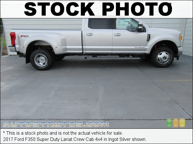 Stock photo for this 2018 Ford F350 Super Duty Crew Cab 4x4 6.2 Liter SOHC 16-Valve Flex-Fuel V8 6 Speed Automatic