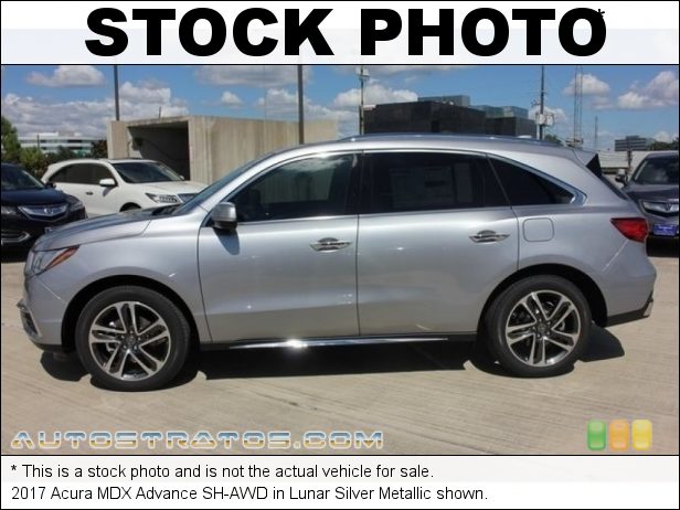 Stock photo for this 2017 Acura MDX Advance SH-AWD 3.5 Liter DI SOHC 24-Valve i-VTEC V6 9 Speed Sequential SportShift Automatic