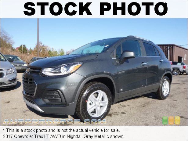 Stock photo for this 2017 Chevrolet Trax LT AWD 1.4 Liter Turbocharged DOHC 16-Valve VVT 4 Cylinder 6 Speed Automatic