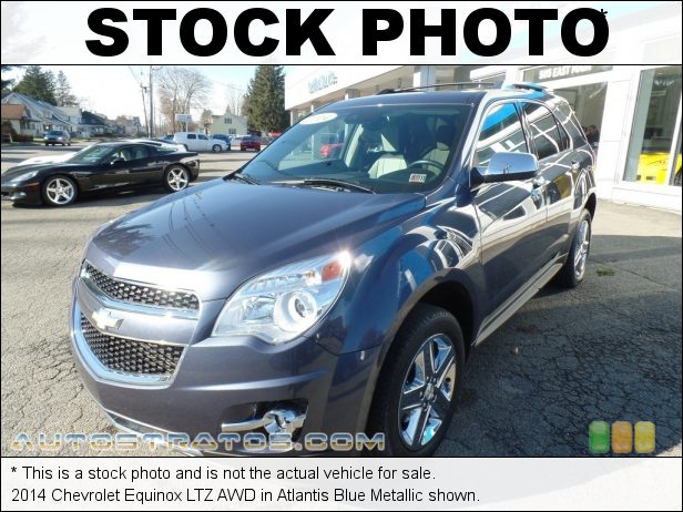 Stock photo for this 2014 Chevrolet Equinox LTZ AWD 3.6 Liter SIDI DOHC 24-Valve VVT Flex-Fuel V6 6 Speed Automatic Stock photo for this 2014 Chevrolet Equinox LTZ AWD 3.6 Liter SIDI DOHC 24-Valve VVT Flex-Fuel V6 6 Speed Automatic