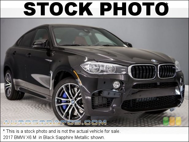 Stock photo for this 2017 BMW X6 M  4.4 Liter M TwinPower Turbocharged DOHC 32-Valve VVT V8 8 Speed M Sport Automatic