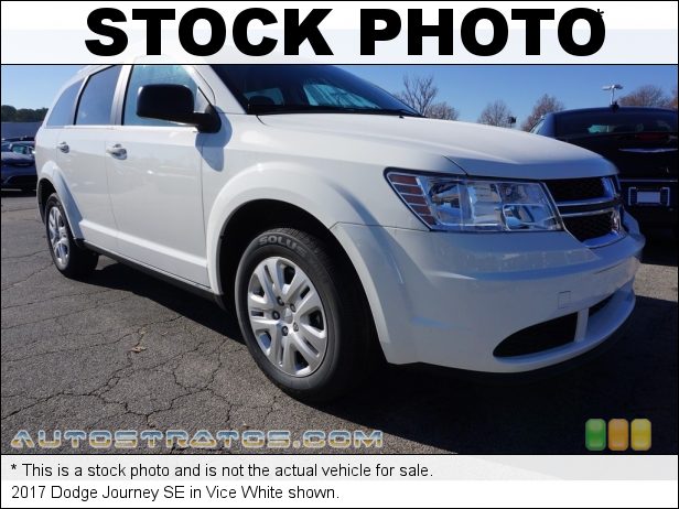 Stock photo for this 2017 Dodge Journey SE 2.4 Liter DOHC 16-Valve Dual VVT 4 Cylinder 4 Speed Automatic