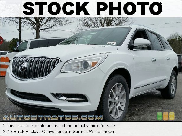 Stock photo for this 2017 Buick Enclave Convenience 3.6 Liter DOHC 24-Valve VVT V6 6 Speed Automatic