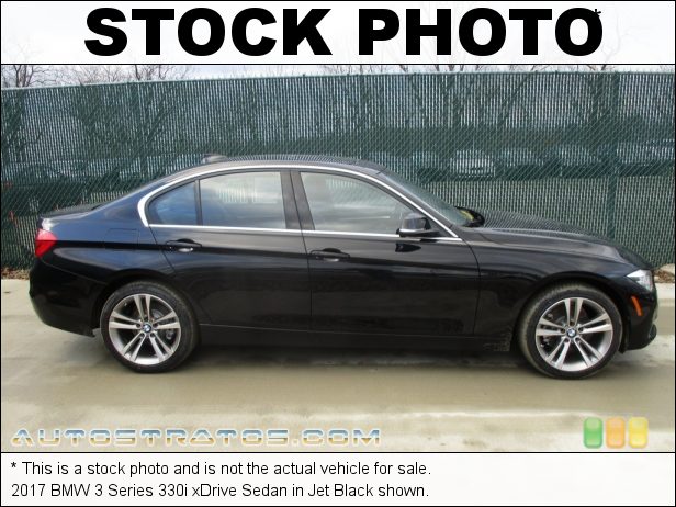 Stock photo for this 2017 BMW 3 Series xDrive Sedan 2.0 Liter DI TwinPower Turbocharged DOHC 16-Valve VVT 4 Cylinder 8 Speed Automatic