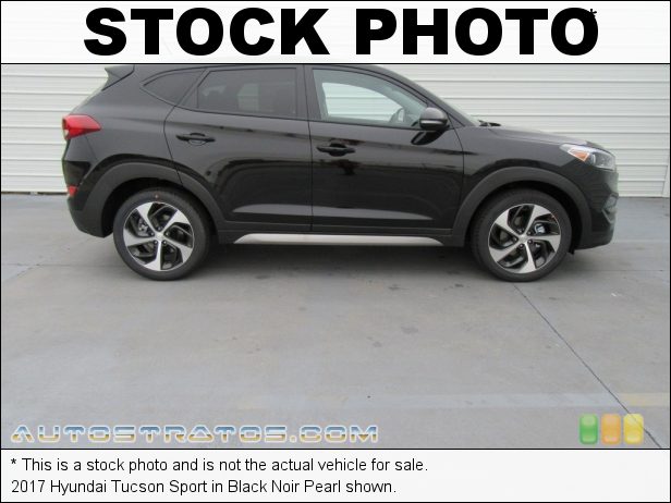 Stock photo for this 2017 Hyundai Tucson  1.6 liter Turbocharged DOHC 16-Valve D-CVVT 4 Cylinder 7 Speed Dual Clutch Automatic