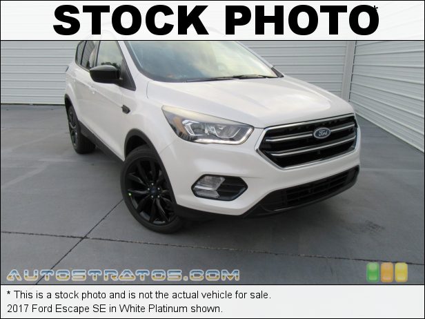 Stock photo for this 2017 Ford Escape SE 1.5 Liter DI Turbocharged DOHC 16-Valve EcoBoost 4 Cylinder 6 Speed SelectShift Automatic