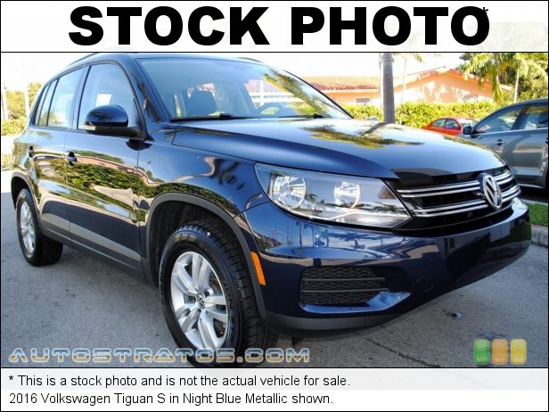 Stock photo for this 2016 Volkswagen Tiguan SE 2.0 Liter TSI Turbocharged DOHC 16-Valve 4 Cylinder 6 Speed Automatic