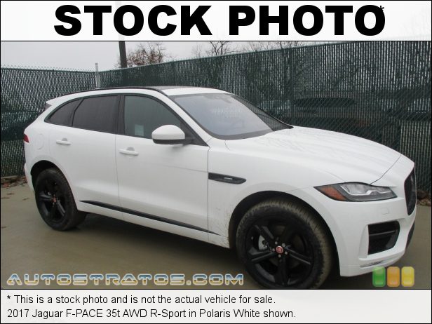 Stock photo for this 2017 Jaguar F-PACE 35t AWD R-Sport 3.0 Liter Supercharged DOHC 24-Valve V6 8 Speed Automatic